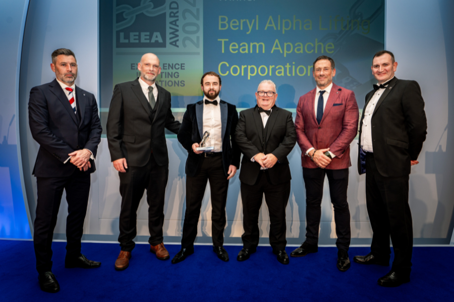 Excellence in Lifting Operations - Winners Photo
